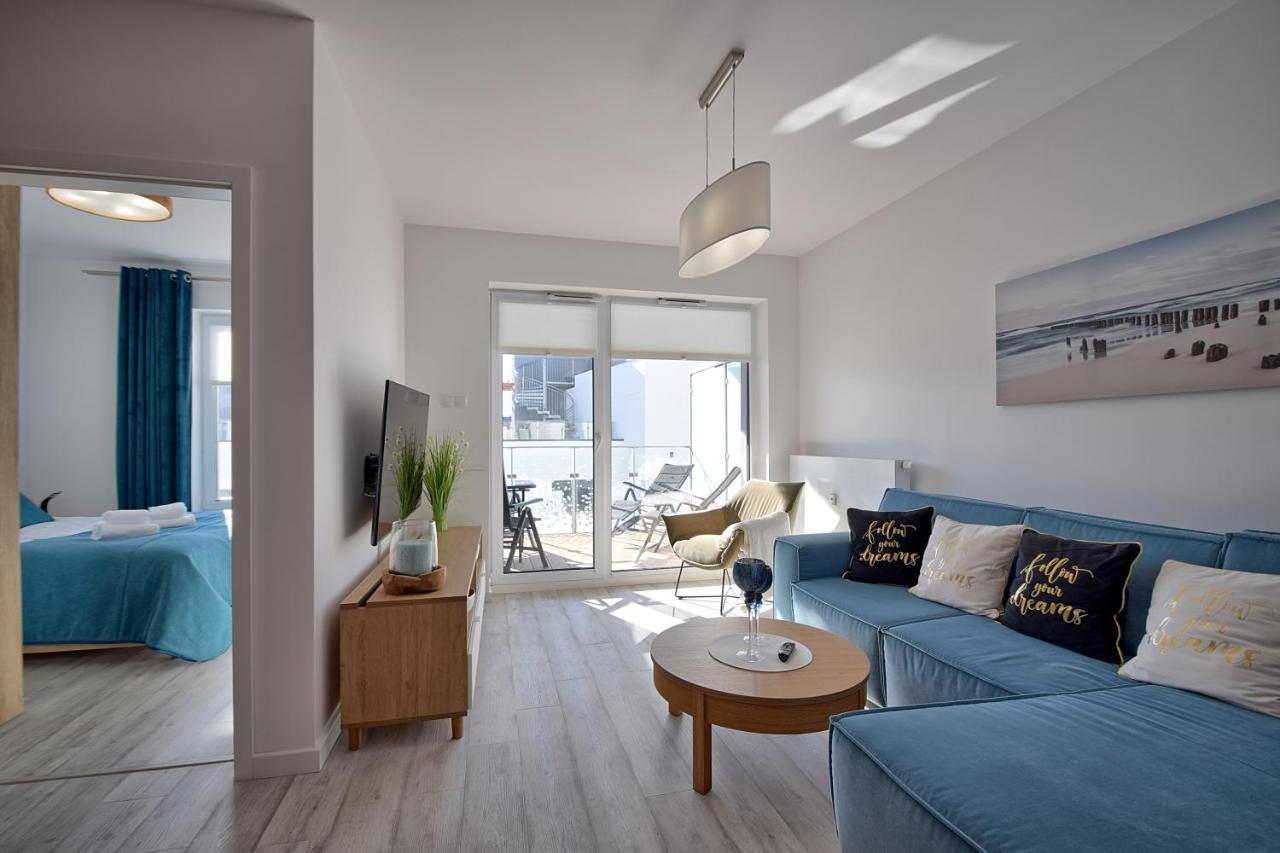 קולובז'ג Apartament Nadmorskie Tarasy Spa Deluxe מראה חיצוני תמונה
