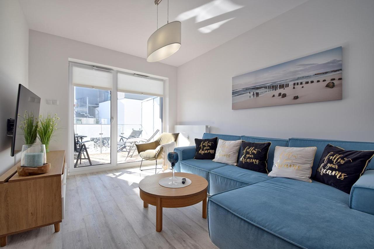 קולובז'ג Apartament Nadmorskie Tarasy Spa Deluxe מראה חיצוני תמונה