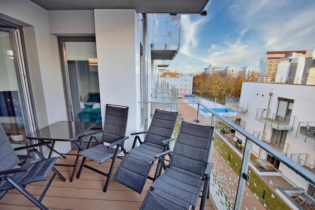 קולובז'ג Apartament Nadmorskie Tarasy Spa Deluxe מראה חיצוני תמונה